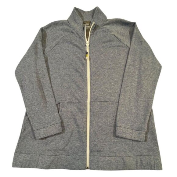 T by Talbots Full-Zip Jacket w/ Snap Pockets – Size X - Picture 1 of 8